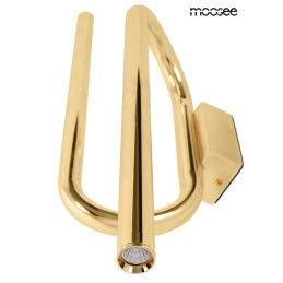 MOOSEE lampa ścienna MACAROON złota