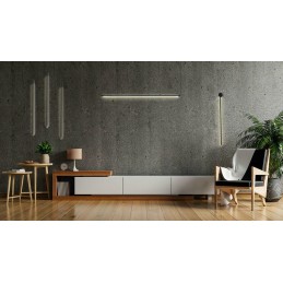 MOOSEE lampa ścienna OMBRE 80 czarna