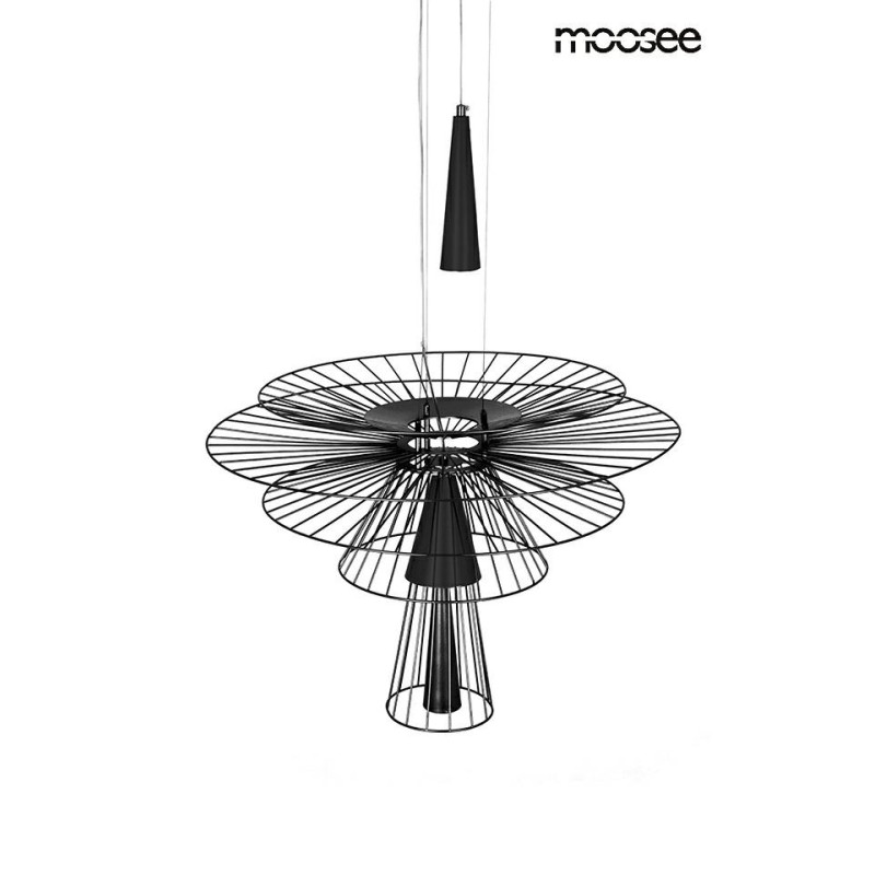 MOOSEE lampa wisząca SESTO czarna