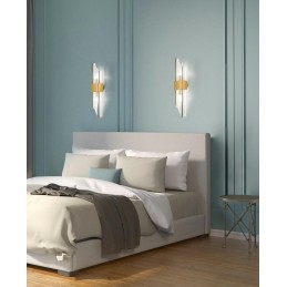 MOOSEE lampa ścienna SLANT złota