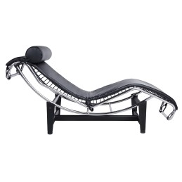 Leżanka DIVANO czarna