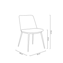 Krzesło DIEGO khaki / beżowe