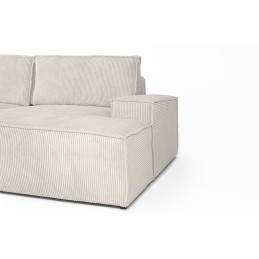 Narożnik PILLOW z funkcją spania jasny szary