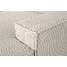 Narożnik PILLOW z funkcją spania jasny szary