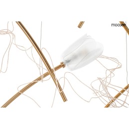 MOOSEE lampa wisząca TULIPPE 14 LINE  złota
