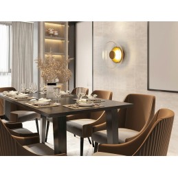 MOOSEE lampa ścienna EDEN WALL złota