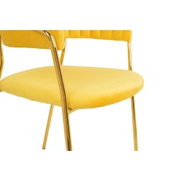 Krzesło MARGO żółte King home - 6