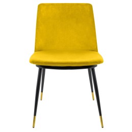 Krzesło DIEGO żółte King home - 4