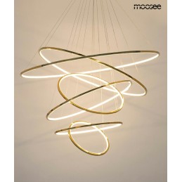 MOOSEE lampa wisząca RING SLIM XL złota