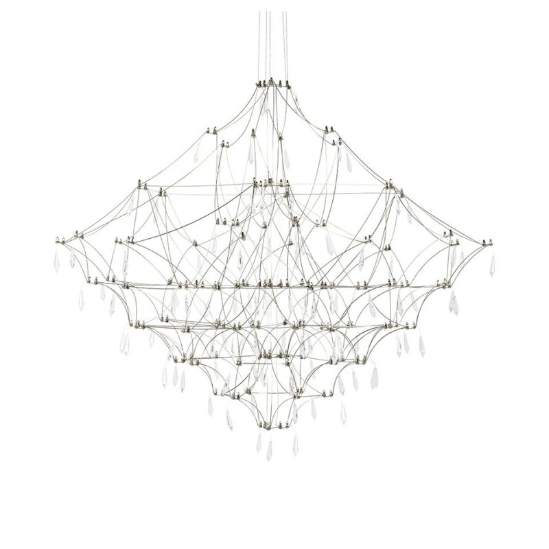 Lampa wisząca CONSTELATION 100 - LED, stal szczotkowana