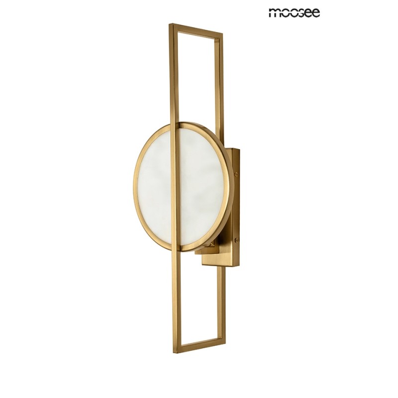 MOOSEE lampa ścienna TROYA złota