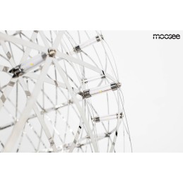 MOOSEE lampa wisząca STELLAR 90 srebrna