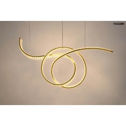 MOOSEE lampa wisząca WAVE 120 złota
